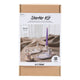 Creativ company http: www.cchobby.nl starter-hobbyset-hars-gieten-kandelaren-en-dienbladen-blauw-lichtroze-wit-1-doos