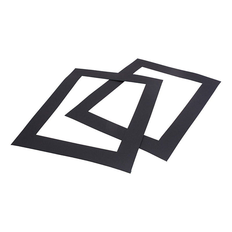Creativ company passepartouts zwart a4, 100st.