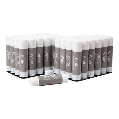 Creativ company witte lijmstift, 48st.