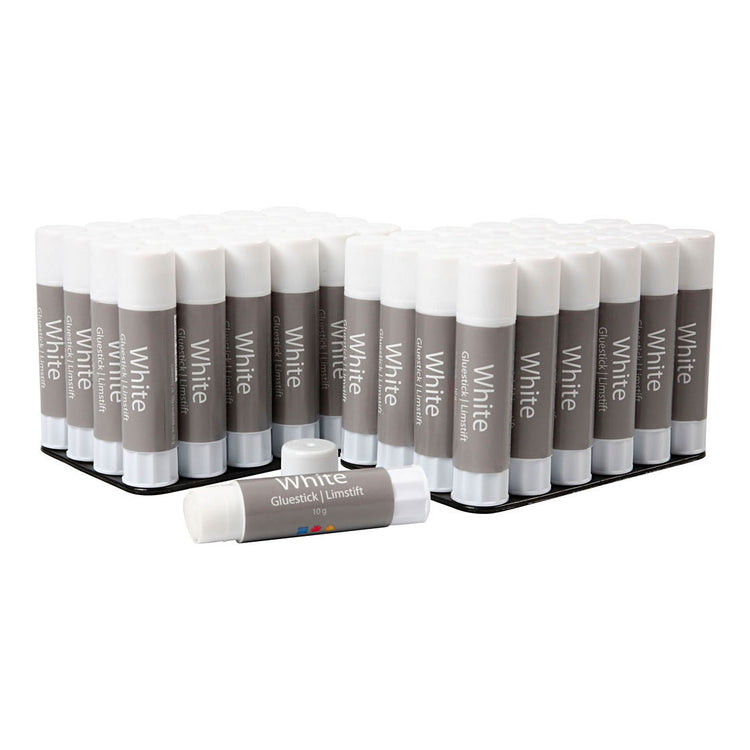 Creativ company http: www.cchobby.nl witte-lijmstift-10-gr-48-stuk-1-doos