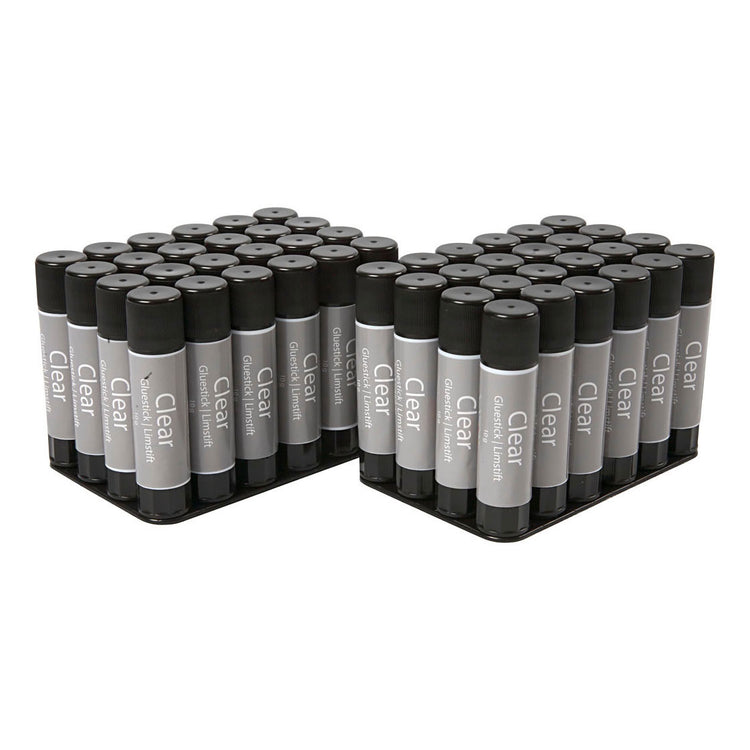 Creativ company http: www.cchobby.nl transparante-lijmstift-rond-10-gr-48-stuk-1-doos