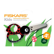 Creativ company fiskars kinderschaar met dierenmotief lieveheersbeestje - 13cm - afbeelding 2