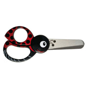Creativ company fiskars kinderschaar met dierenmotief lieveheersbeestje - 13cm - afbeelding 1