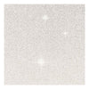 Creativ company kaarten en enveloppen 10,5x15cm glitter wit - 4st.