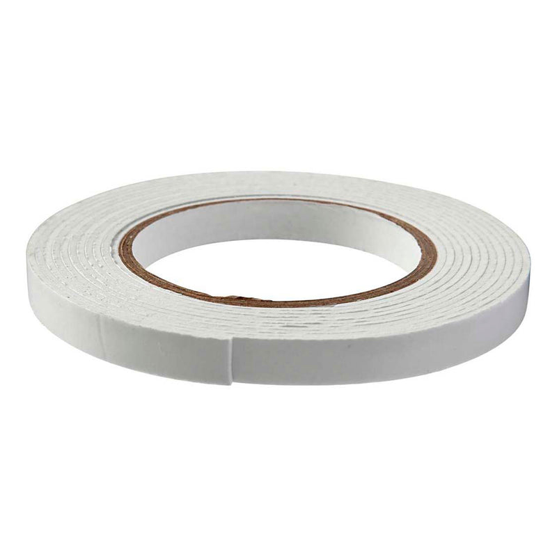 Creativ company 3d foam tape breedte 12mm dikte 2mm - 5m