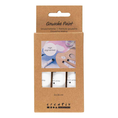 Creativ company https: www.cchobby.nl gouacheverf-wit-3x20-ml-1-doos