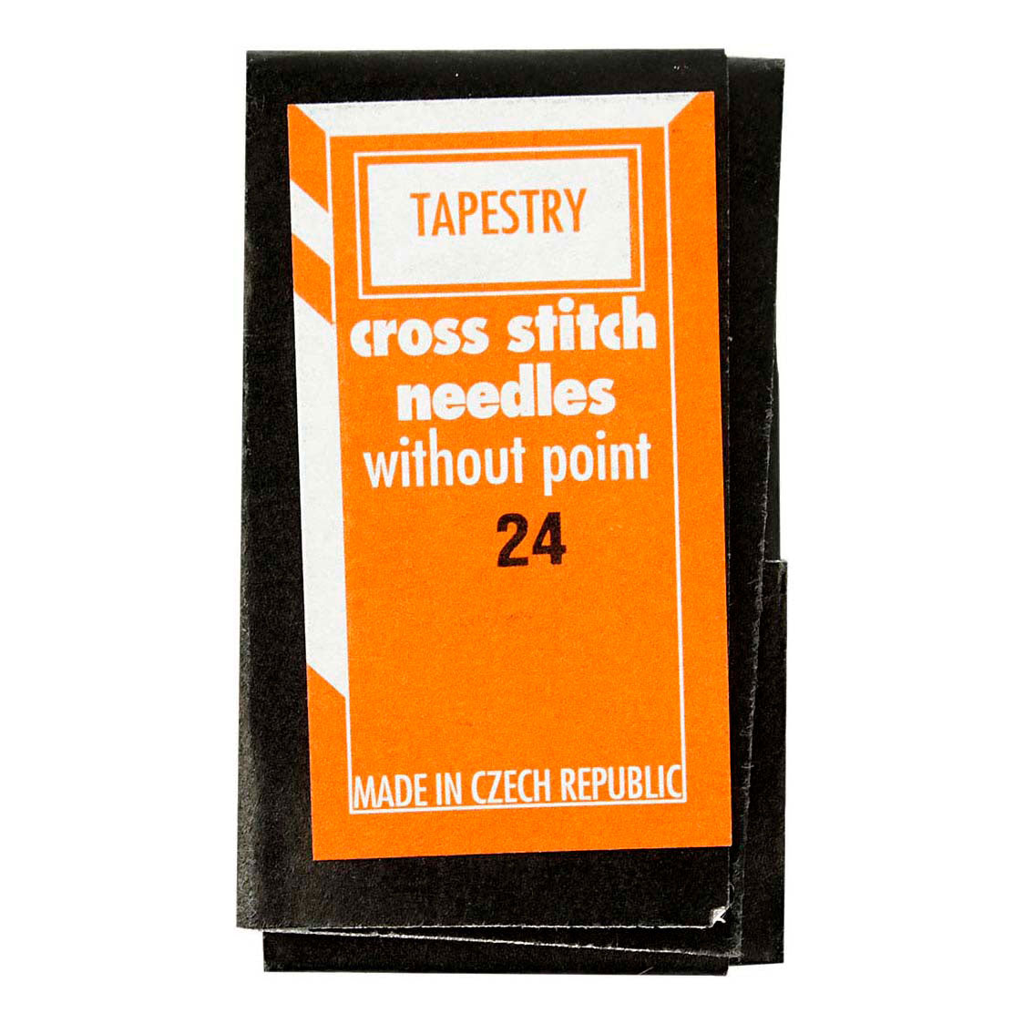 Creativ company borduurnaalden l: 36 mm 24 zonder punt 25stuks