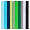 Creativ company hobbyvilt a4 dikte 2mm blauw en groen harmonie - 10st.