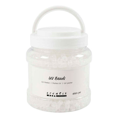 Creativ company https: www.cchobby.nl uv-parels-l-6-mm-d-8-mm-gatgrootte-4-mm-ca-1800-stuk-diverse-kleuren-320-gr-700-ml-1-doosje