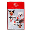 Foam clay hobbyset kersthangers boetseren