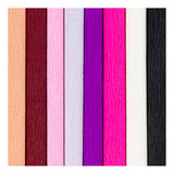 Creativ company crepepapier paars en roze harmonie - 8st. - afbeelding 3