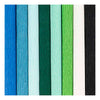 Creativ company crepepapier blauw en groen harmonie - 8st.