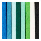 Creativ company crepepapier blauw en groen harmonie - 8st. - afbeelding 3