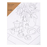 Creativ company schildercanvas met print onbijttafel - 24x30cm - afbeelding 2