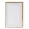 Creativ company gespannen canvas met lijst 280gr. 15,8x23,8cm - wit