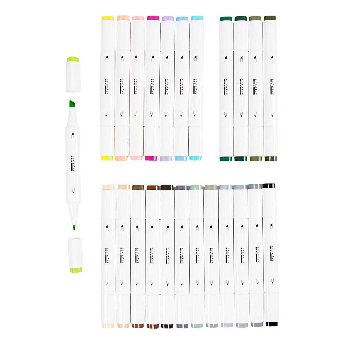 Creativ company http: www.cchobby.nl tekenstift-lijndikte-1-8-mm-pastelkleuren-standaardkleuren-24-stuk-1-doos