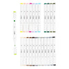 Creativ company tekenstift lijndikte 1+8mm pastelkleuren - 24st.