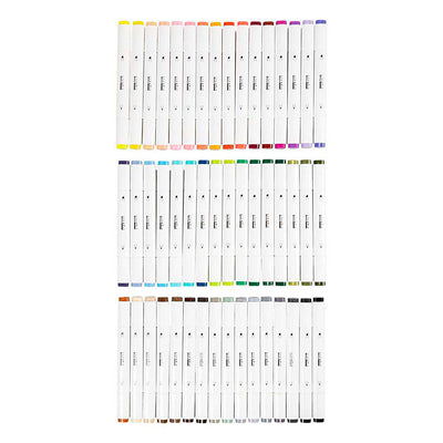 Creativ company tekenstift lijndikte 1+8mm standaardkleuren - 48st.
