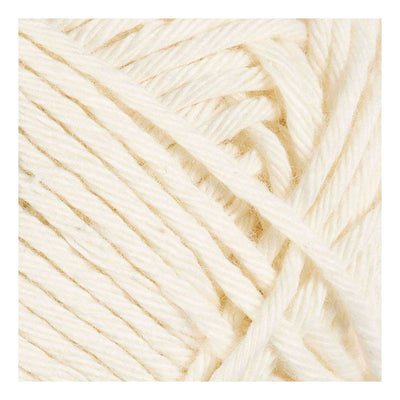 Creativ company katoengaren afm 8 8 l: 80-85 m off-white - 50gr.