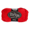 Creativ company katoengaren afm 8 8 l: 80-85 m donkerrood - 50gr.