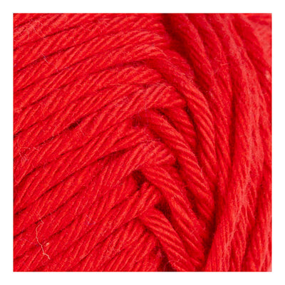 Creativ company katoengaren afm 8 8 l: 80-85 m donkerrood - 50gr.