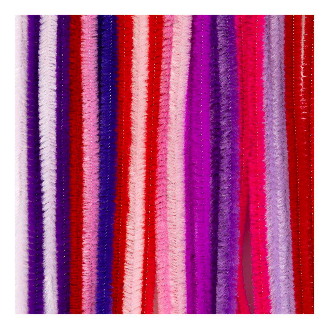 Creativ company https: www.cchobby.nl chenille-l-30-cm-dikte-6-mm-paars-roze-harmonie-25-stuk-1-doos