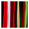 Creativ company chenille 6mm x 30cm kerst kleuren- 25st.