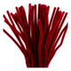 Creativ company chenilledraad knutselmateriaal donkerrood 50 stuks 6mm x 30cm.