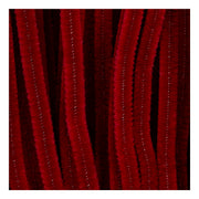 Creativ company chenille 6mm x 30cm donkerrood - 50st. - afbeelding 3