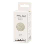 Creativ company keramiek glazuur 984-1101 c dekkend vanilla - 60ml - afbeelding 3