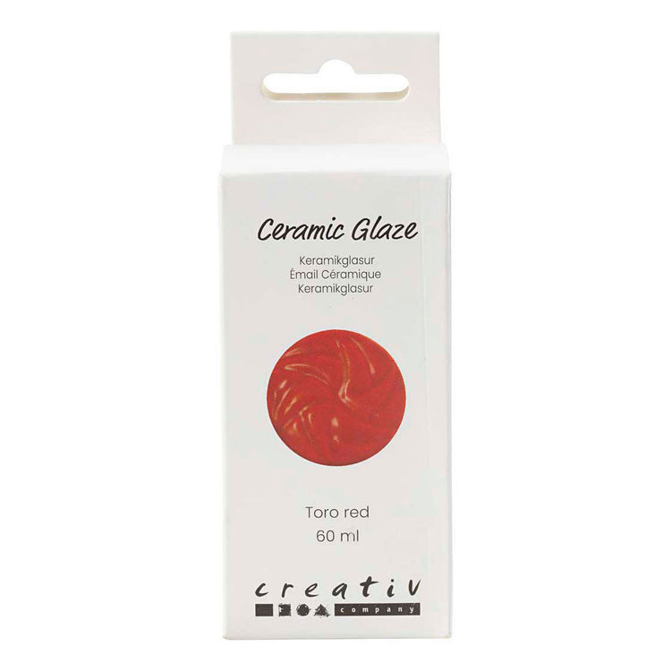Creativ company http: www.cchobby.nl keramiek-glazuur-984-1101-c-dekkend-toro-red-60-ml-1-doosje