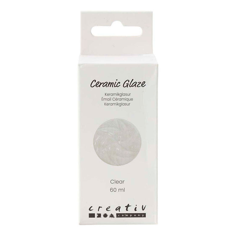 Creativ company keramiek glazuur 984-1101 c transparant helder - 60ml
