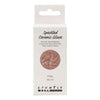 Creativ company gespikkeld keramiek glazuur 999-1060 c dekkend pinky - 60ml