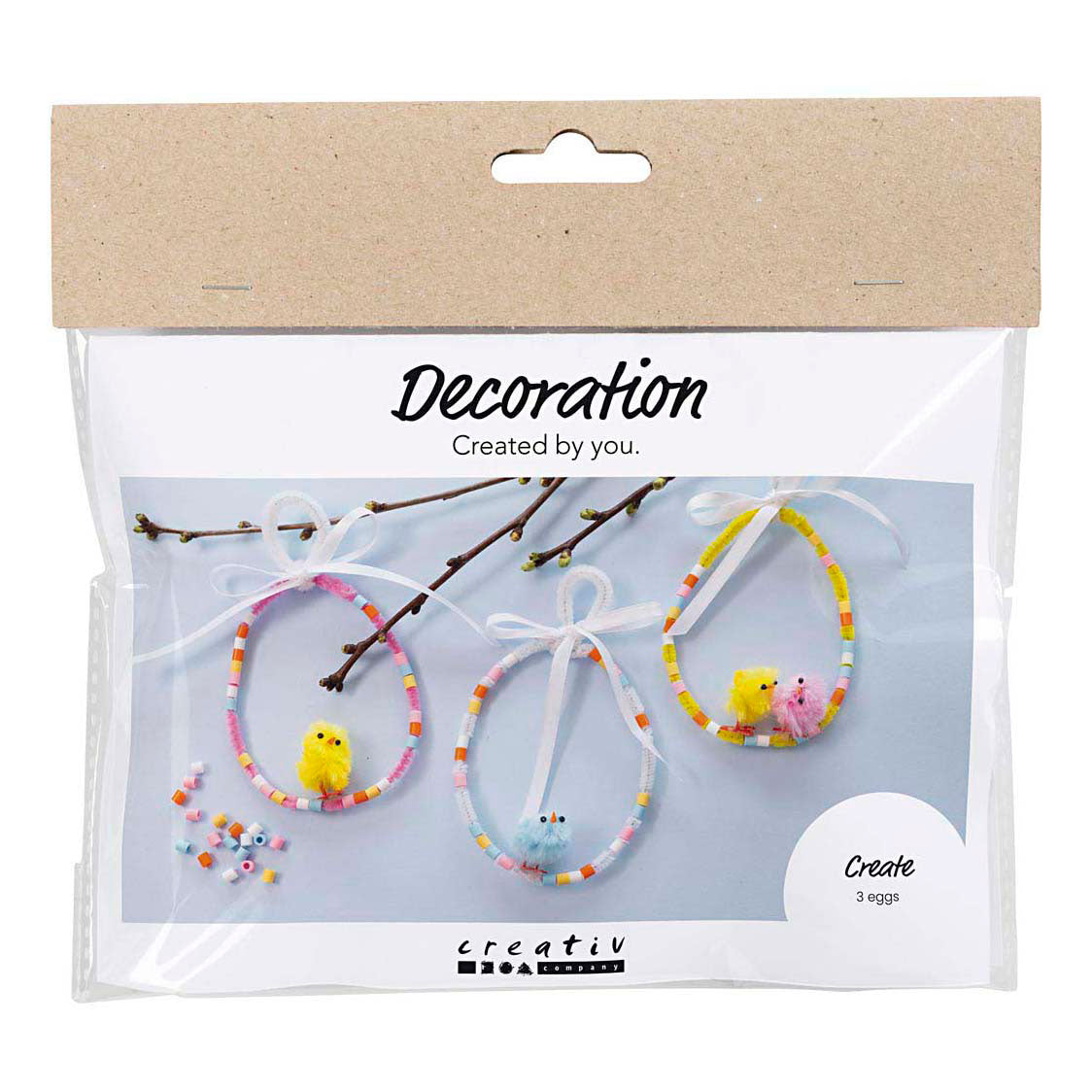 Creativ company mini hobbyset decoratie diverse kleuren