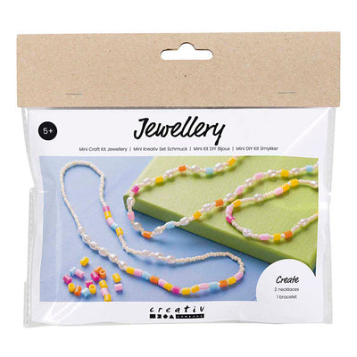 Creativ company https: www.cchobby.nl mini-hobbyset-sieraden-halskettingen-en-armband-diverse-kleuren-1-doos