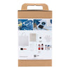 Creativ company hobbyset cyanotypie textiel blauw