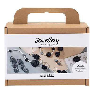 Creativ company https: www.cchobby.nl mini-hobbyset-sieraden-rozen-zwart-zwart-wit-wit-1-doos