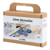 Creativ company mini hobbyset steendecoratie blauw