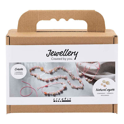 Creativ company https: www.cchobby.nl mini-hobbyset-sieraden-halskettingen-en-armband-roze-1-doos