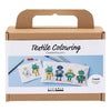 Creativ company mini hobbyset textiel decoreren robot primair kleuren