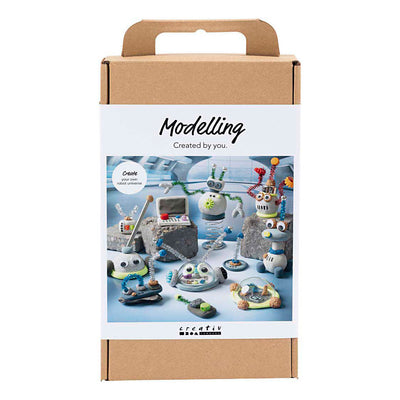Creativ company https: www.cchobby.nl hobbyset-boetseren-robot-blauw-grijs-rood-verzilverd-1-doos