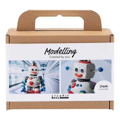 Https: www.cchobby.nl mini-hobbyset-boetseren-robot-blauw-grijs-rood-1-doos