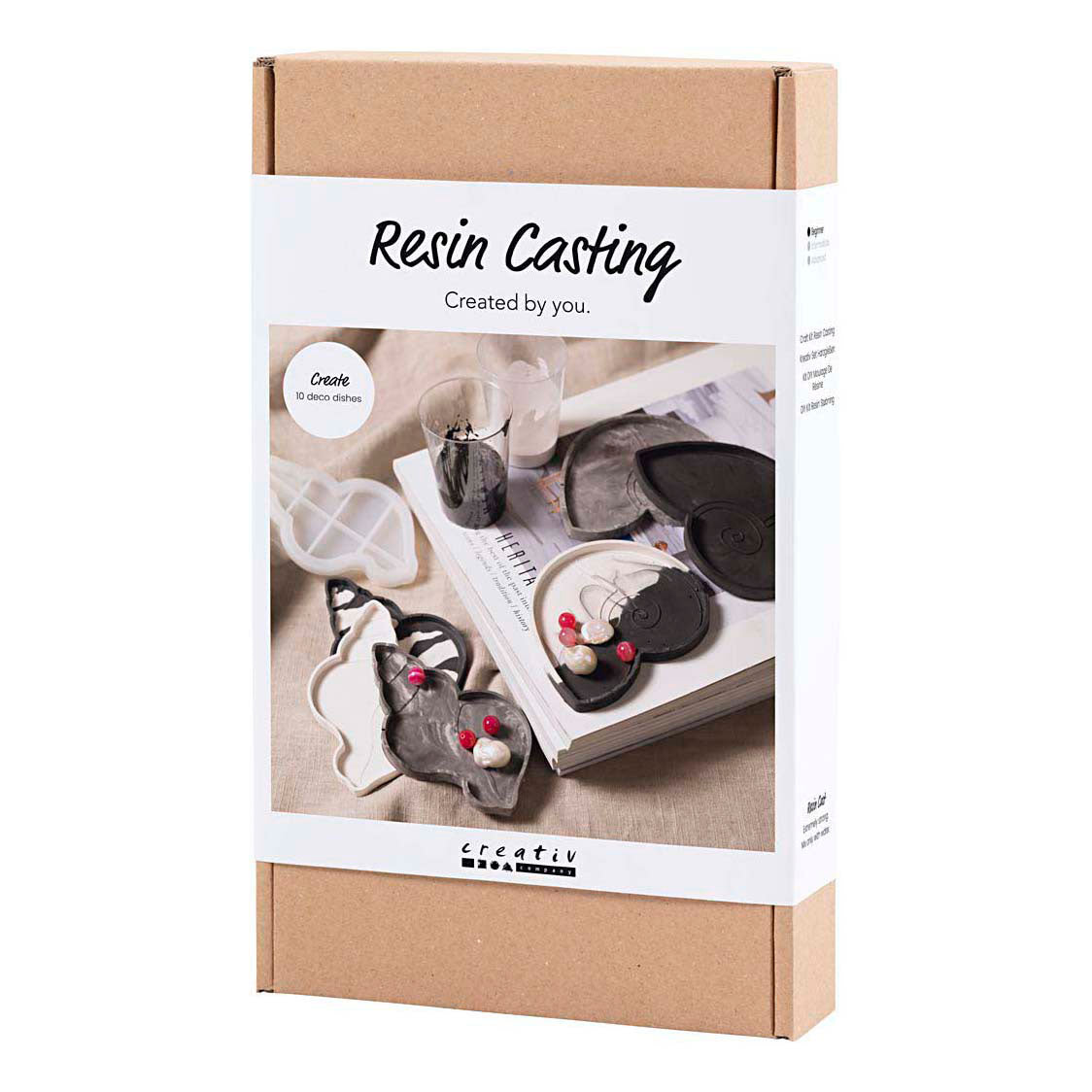 Creativ company https: www.cchobby.nl hobbyset-hars-gieten-conchschelp-zwart-wit-1-doos
