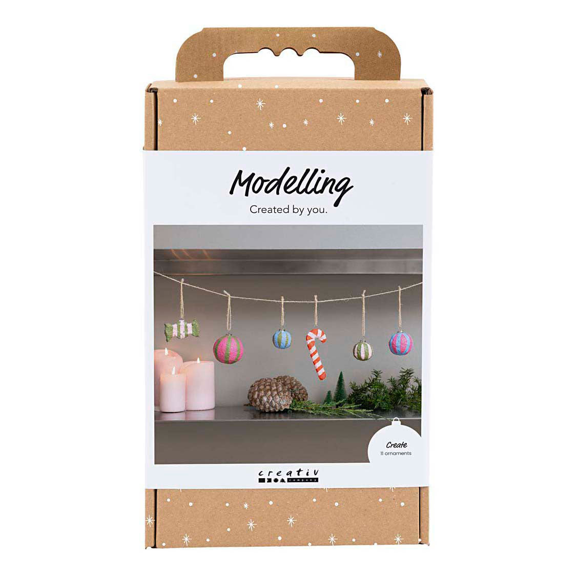 Creativ company hobbyset boetseren kerstfiguren