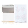 Creativ company mini hobbyset decoratie kerstdecoratie silver metal
