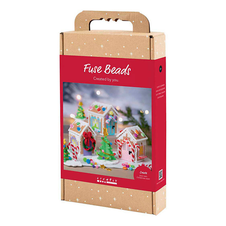 Creativ company https: www.cchobby.nl hobbyset-strijkkralen-kersthuisje-diverse-kleuren-1-doos
