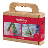 Creativ company mini hobbyset boetseren kerstboommonster