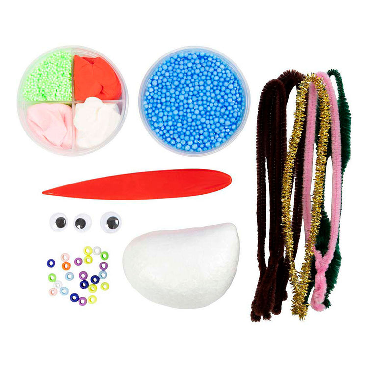 Creativ company https: www.cchobby.nl mini-hobbyset-boetseren-rendiermonster-diverse-kleuren-1-doos