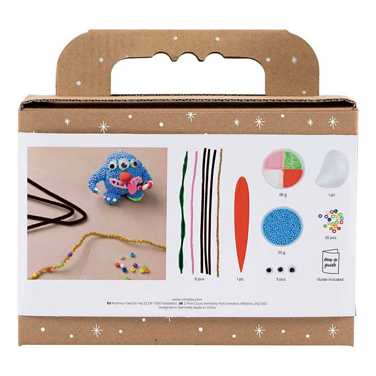 Creativ company http: www.cchobby.nl mini-hobbyset-boetseren-rendiermonster-diverse-kleuren-1-doos