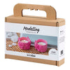 Creativ company https: www.cchobby.nl mini-hobbyset-boetseren-theelichthouders-roze-1-doos